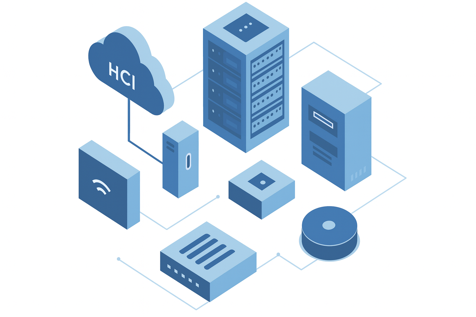 Data Center Illustration
